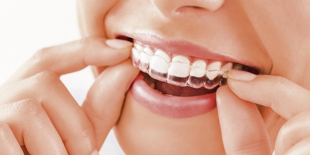 Beautiful smile and white teeth of a young woman. Beautiful smile and white teeth of a young woman.