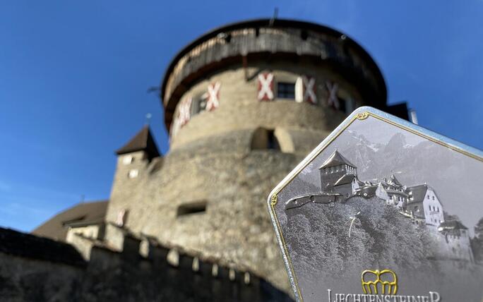 Schloss Vaduz v. hinten