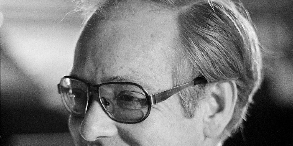 Der Schweizer Schauspieler Fritz Lichtenhahn ist 85-jährig gestorben. Das Foto wurde im Juli 1977 in Zürich aufgenommen. (Archivbild)