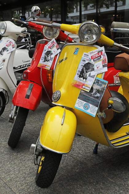 Vespa-Treff in Buchs