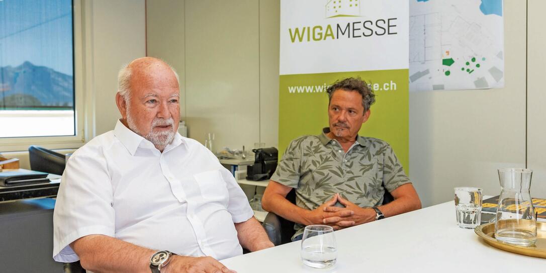 Wiga Messeleitung in Buchs