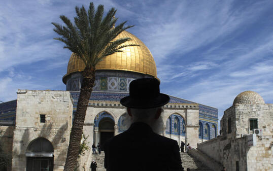 Der Tempelberg mit der Al-Aksa-Moschee (im Bild) ist eine heilige Stätte für Juden wie auch Muslime. Immer wieder führt der Streit um die Besuchsrechte zu Spannungen und Gewalt. (Archiv)