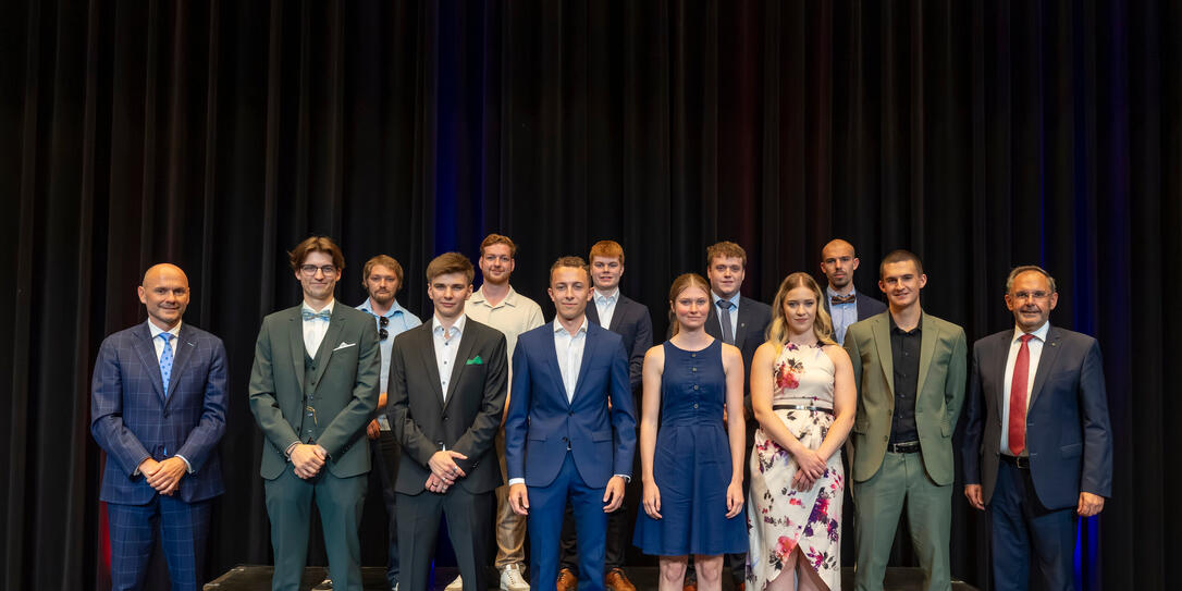 LIHK Lehrabschlussfeier in Schaan