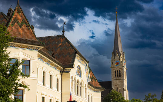 Regierung und Kathedrale