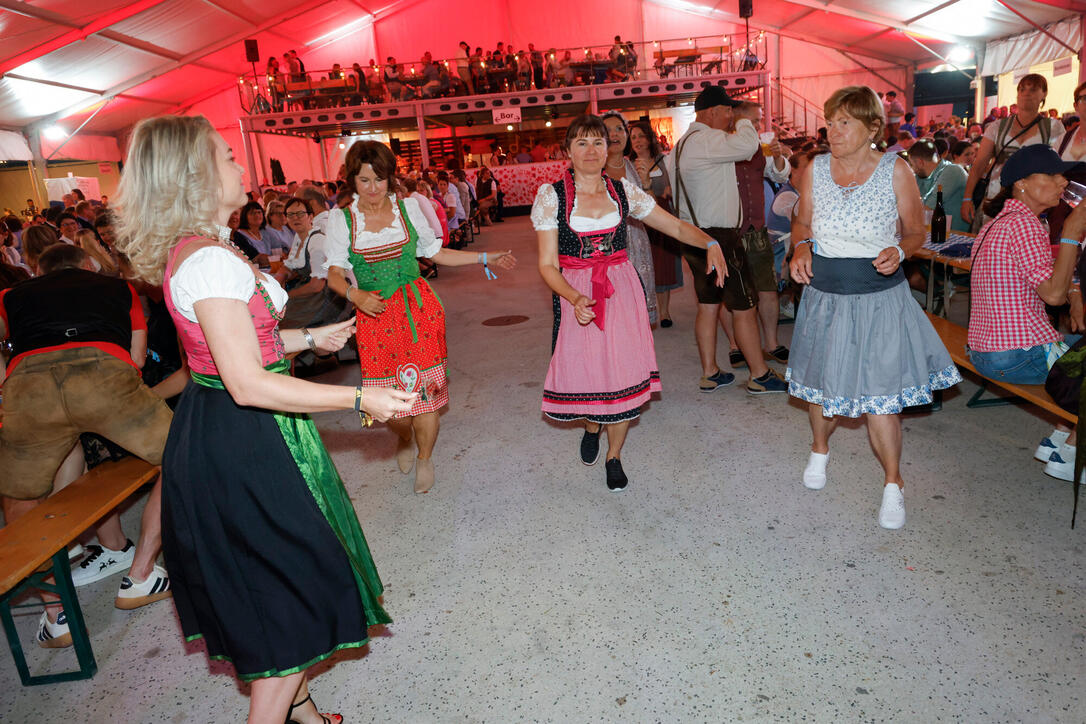 Auftakt zum 77. Verbandsmusikfest mit dem Bayerischen Abend in Vaduz