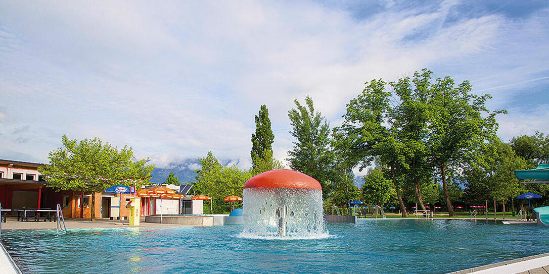 Freibad Mühleholz in Vaduz