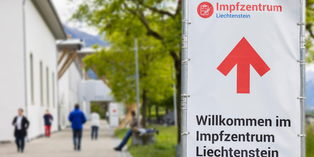 Impfzentrum in Vaduz Impfzentrum in Vaduz