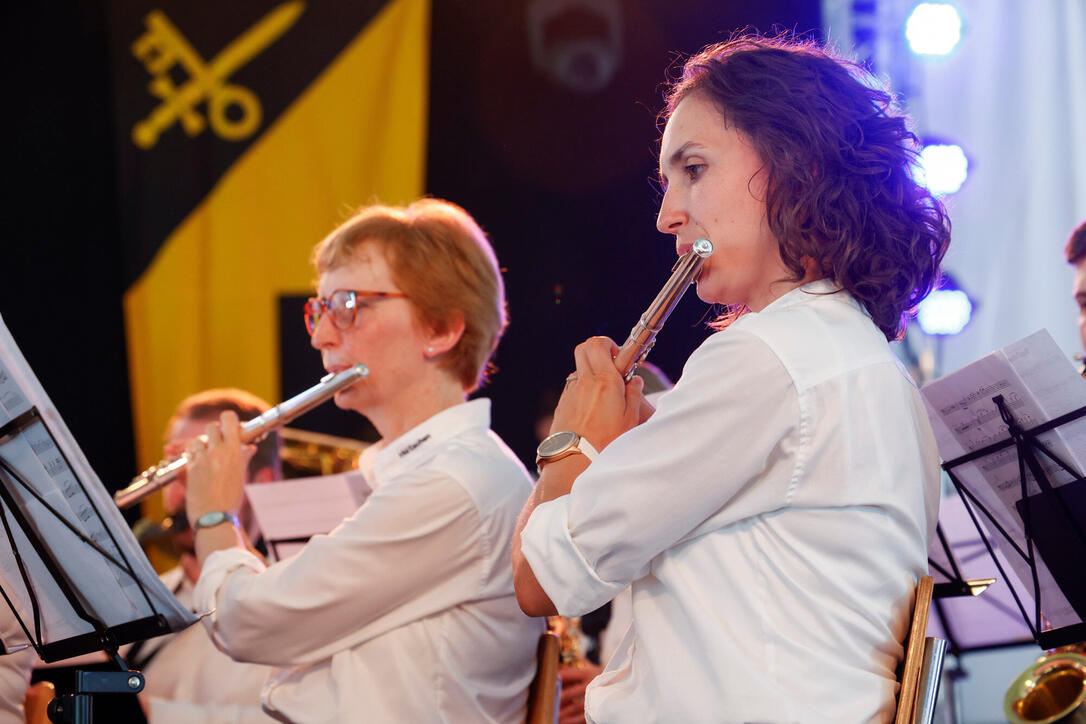 76. Liechtensteiner Verbandsmusikfest in Mauren  unter dem Motto «Mura - tönt guat»