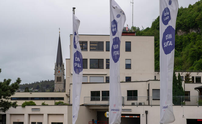 230511 Liechtensteinisches Landesspital Vaduz von Aussen