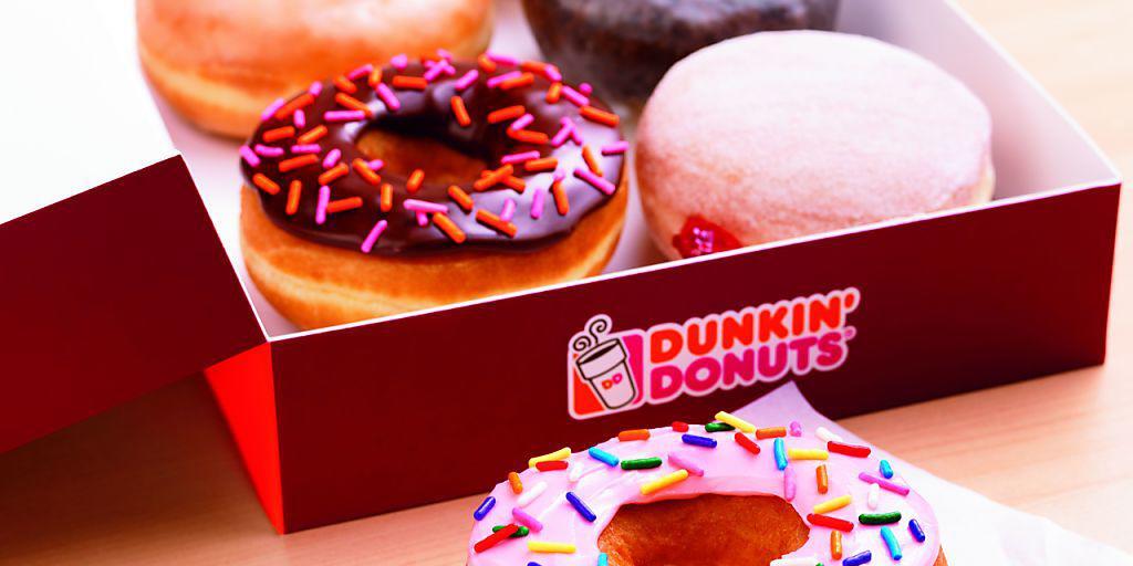 Ab dem 1. März ist der Dunkin' Donut auch in der Schweiz erhältlich.