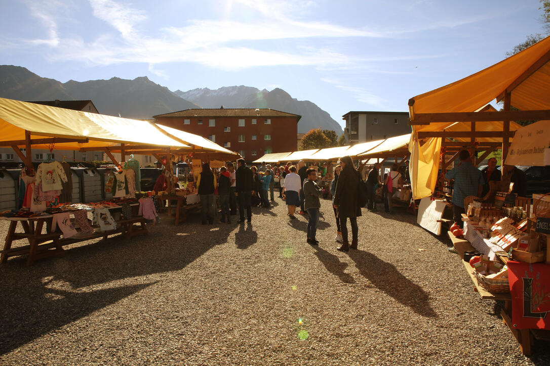 Herbstmarkt in Sevelen