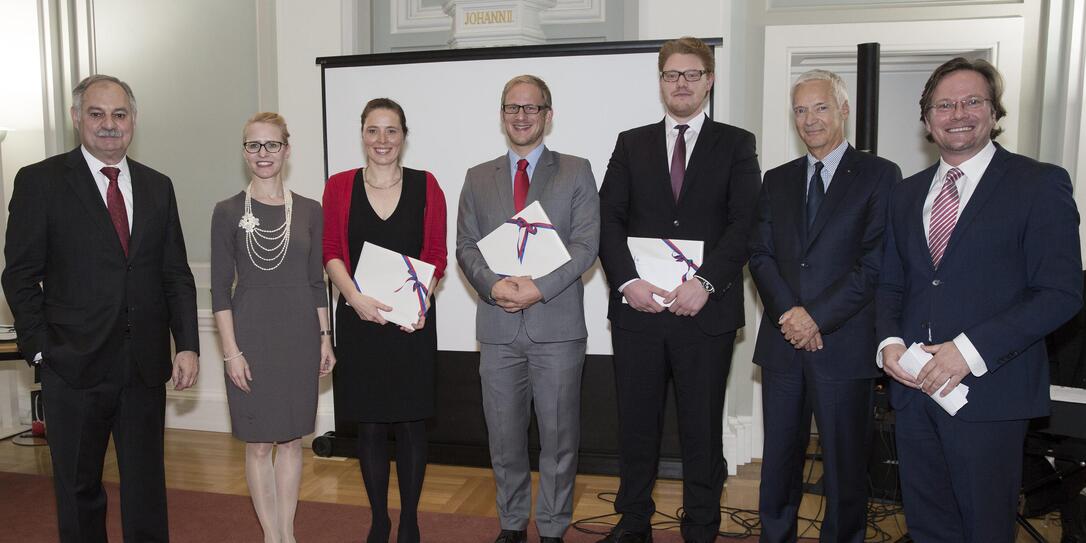 Verleihung des Liechtenstein-Preises für Nachwuchsforschende
