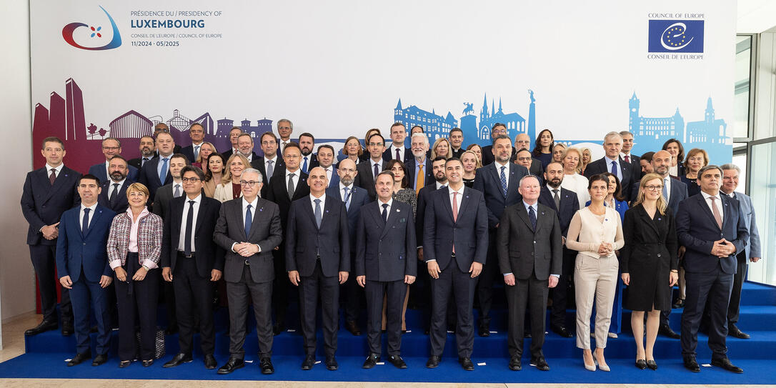 134e session du Comité des Ministres - Photo de famille
