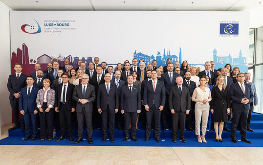 134e session du Comité des Ministres - Photo de famille