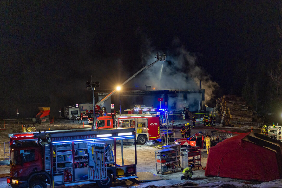 Brand Heizwerk Malbun (16.12.2025)