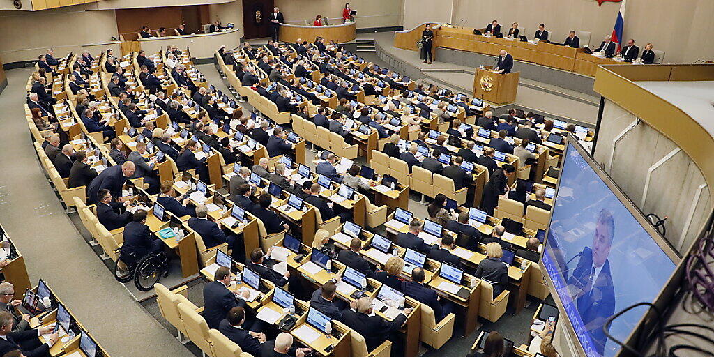 Das russische Parlament ist am Dienstag zur entscheidenden Sitzung zu der von Präsident Wladimir Putin angestossenen Verfassungsreform zusammengekommen. (Archivbild)