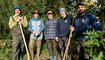 &laquo;Fischer schaffen Lebensraum&raquo; im M&uuml;hlbach in Weite, Sevelen, St. Gallen