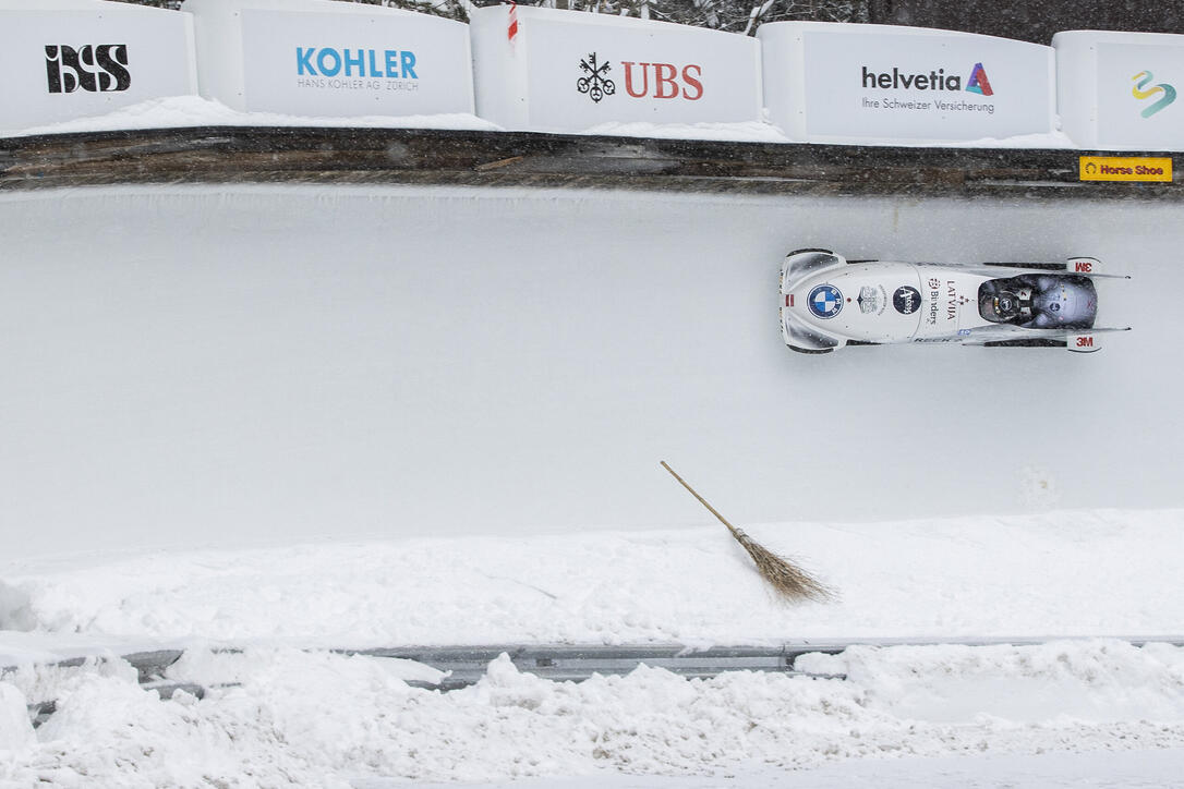 Junioren-WM 2er Bob in St. Moritz