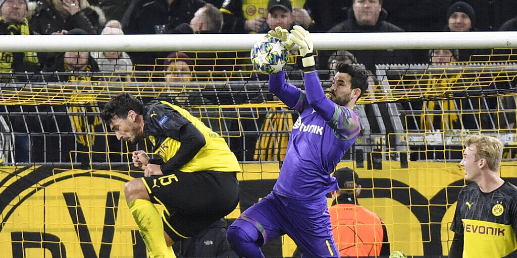 Roman Bürki ermöglichte Dortmund den Heimsieg gegen Slavia Prag