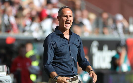 Adi Hütter zeigt bei Eintracht Frankfurt das Engagement, mit dem er YB zum Meistertitel geführt hat
