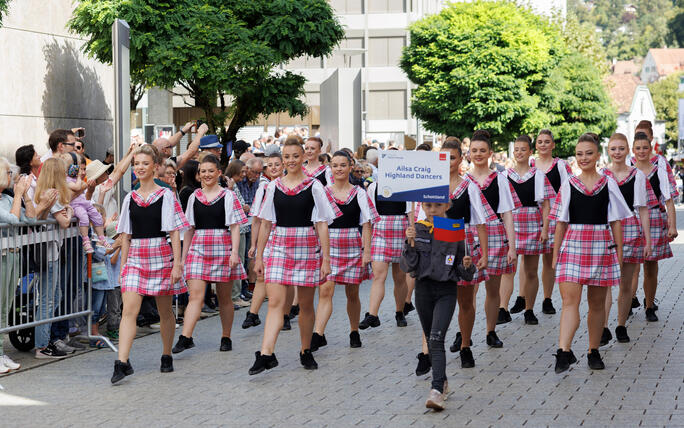 Princely Tattoo Parade in Vaduz