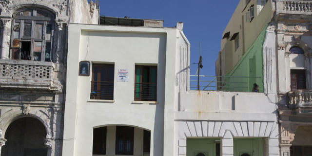 Haus mit Mietzimmern für Touristen in Havanna (Symbolbild)