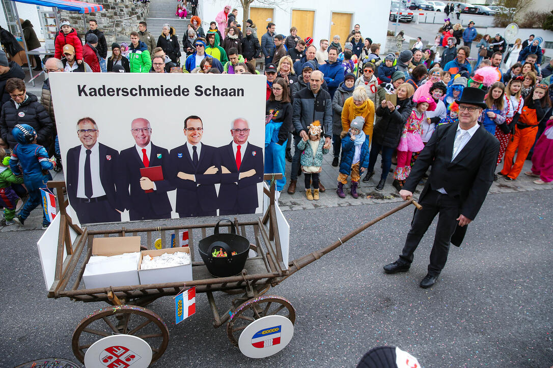 Liechtenstein Schaan Fasnacht 2020 Fasnachtsumzug