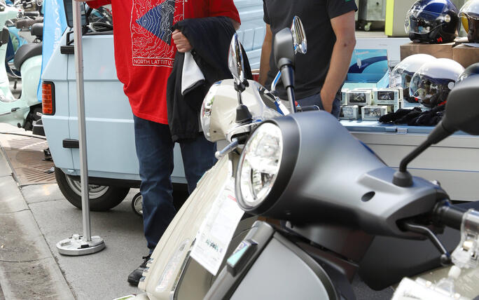 Vespa-Treff in Buchs