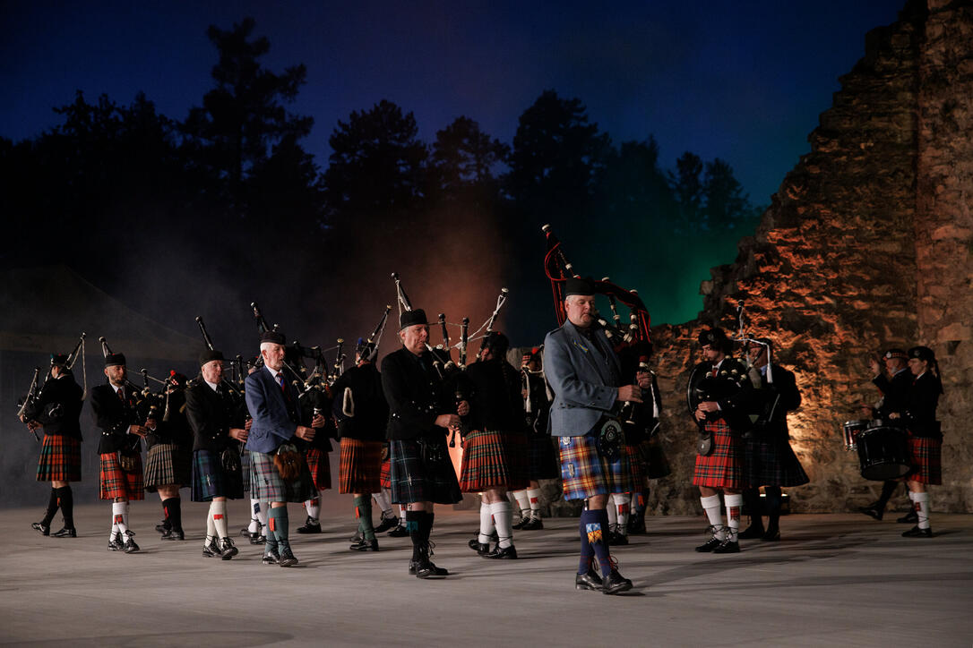 The Princely Liechtenstein Tattoo in Schellenberg