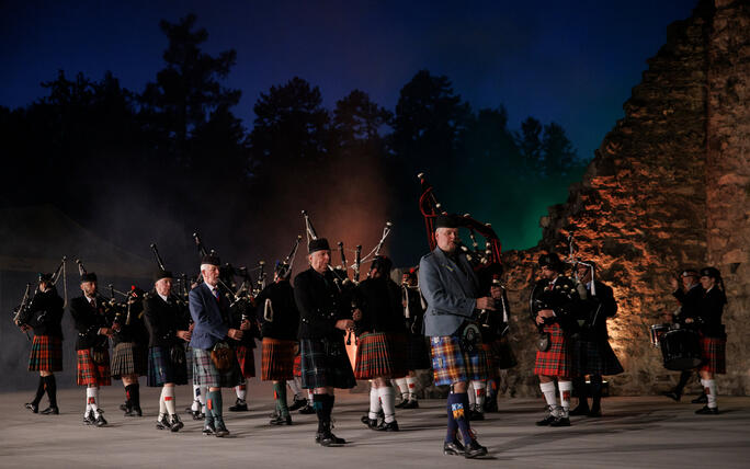 The Princely Liechtenstein Tattoo in Schellenberg