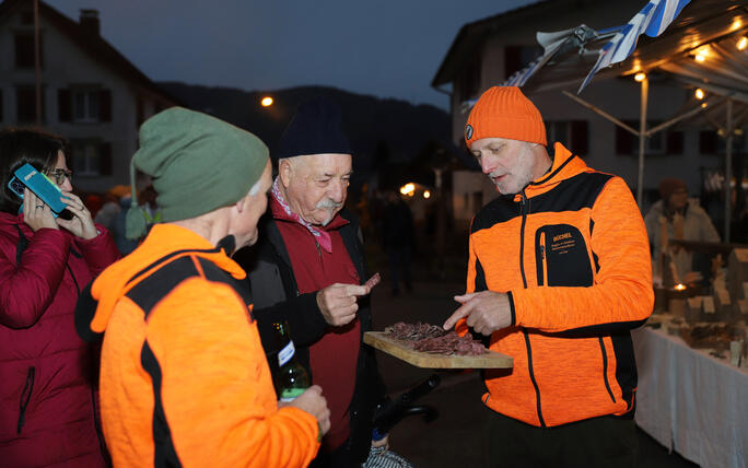 Büchler Weihnachtsmarkt in Rüthi