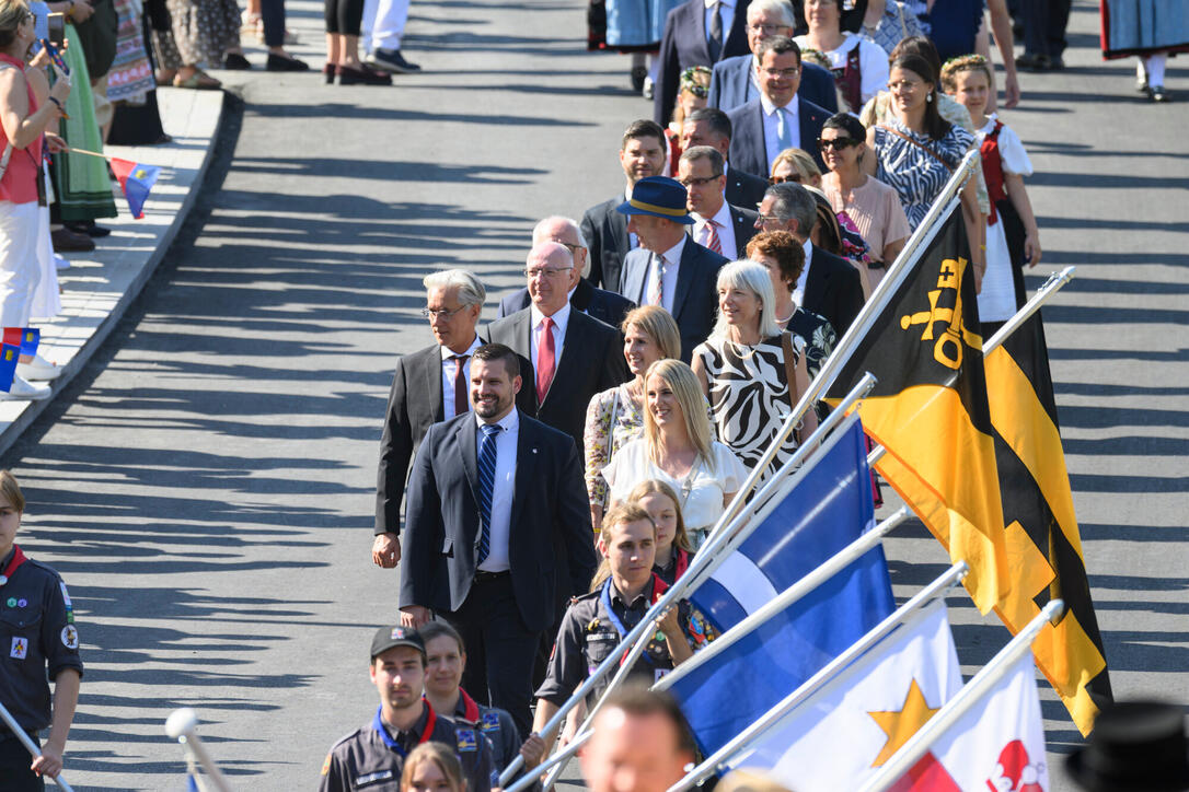 Staatsfeiertag 2026: Staatsakt auf der Schlosswiese (15.08.2026)