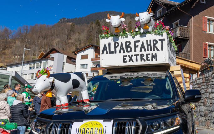 Fasnachtsumzug in Triesenberg (04.03.2025)
