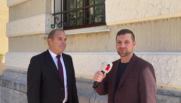 Interview mit Landtagspräsident Manfred Kaufmann (VU) nach der Landtagseröffnung 2025