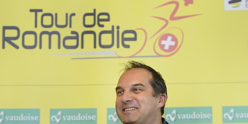 Direktor Richard Chassot stellt die Etappenorte der nächstjährigen Tour de Romandie vor