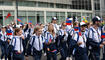 Liechtensteiner Delegation bei der Gymnaestrada 2023 in Amsterdam