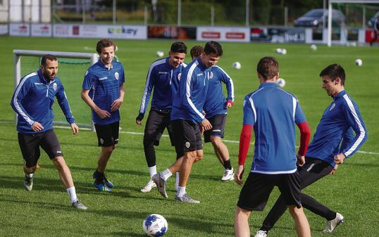 Liechtenstein Ruggell Fussball U21 Nationalmannschaft