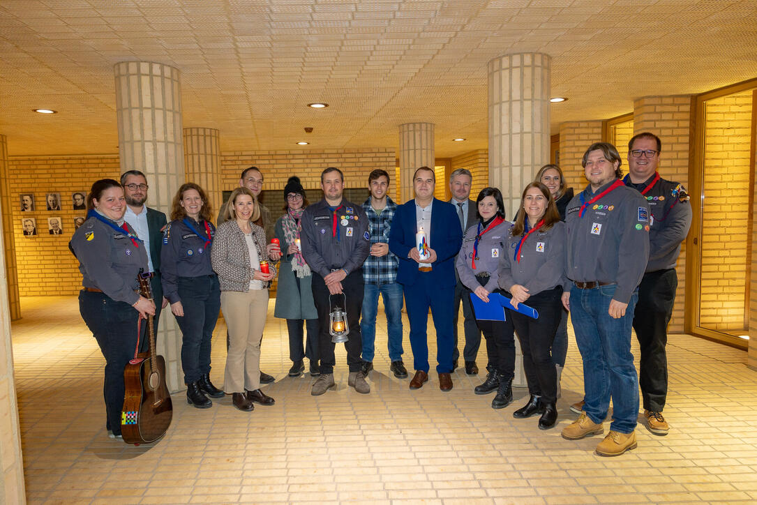 Friedenslicht 2025 in Liechtenstein (17.12.2025)