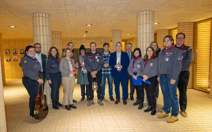 Friedenslicht 2025 in Liechtenstein (17.12.2025)