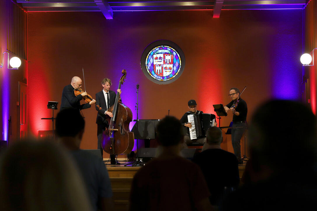 Afterwork Konzert mit dem Uwagaquartett in Vaduz
