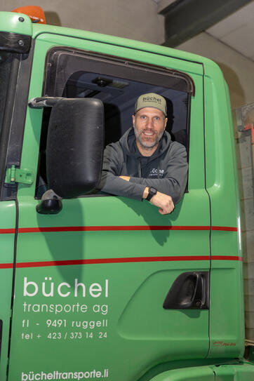 Philipp Büchel in Ruggell