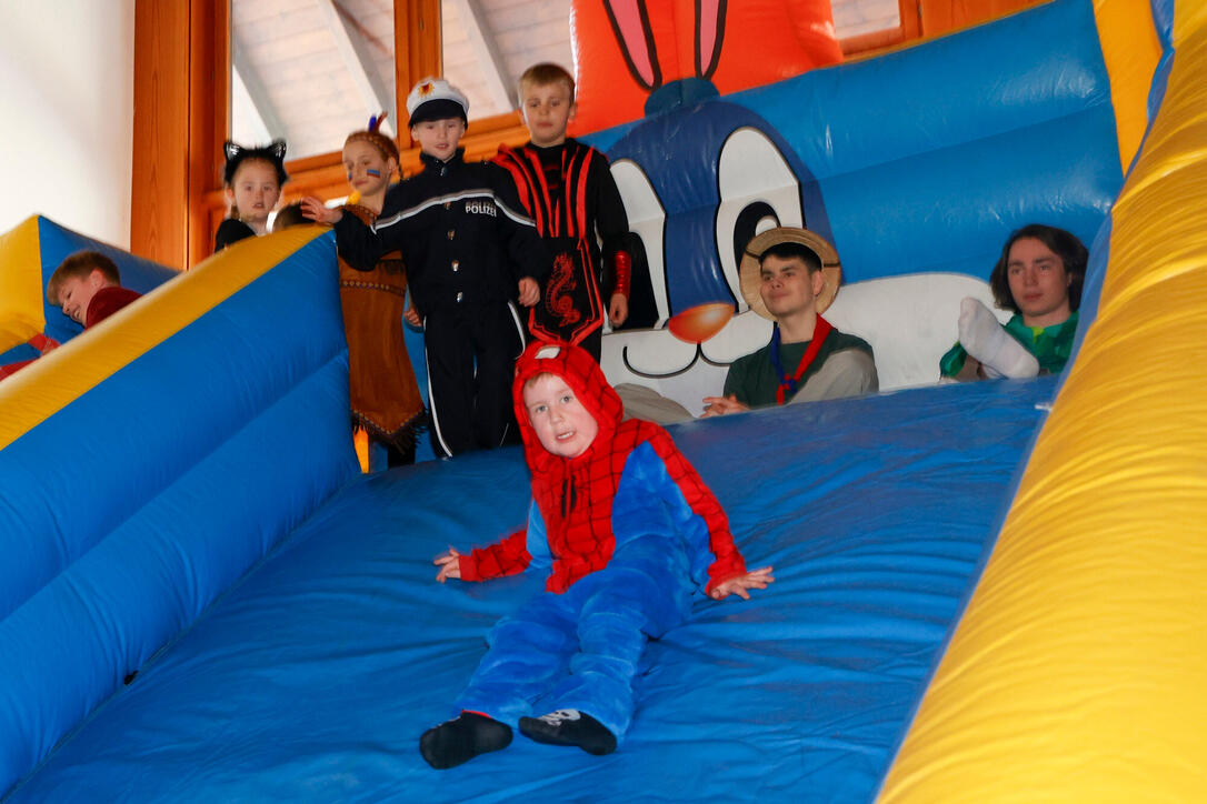 Kinderfasnacht in Schellenberg.