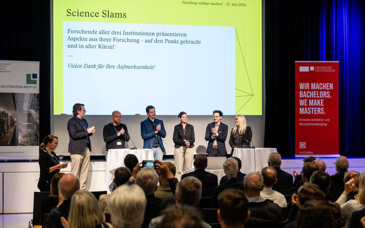 Wissenschaftsstandort Liechtenstein &ndash; Forschung sichtbar mache