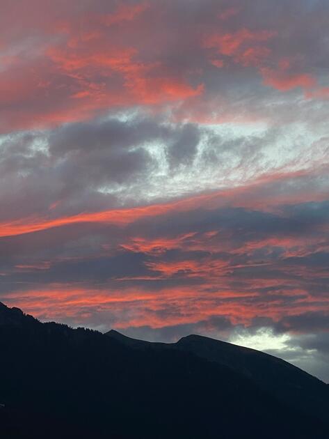 Wolkenmeer mal anders in Balzers