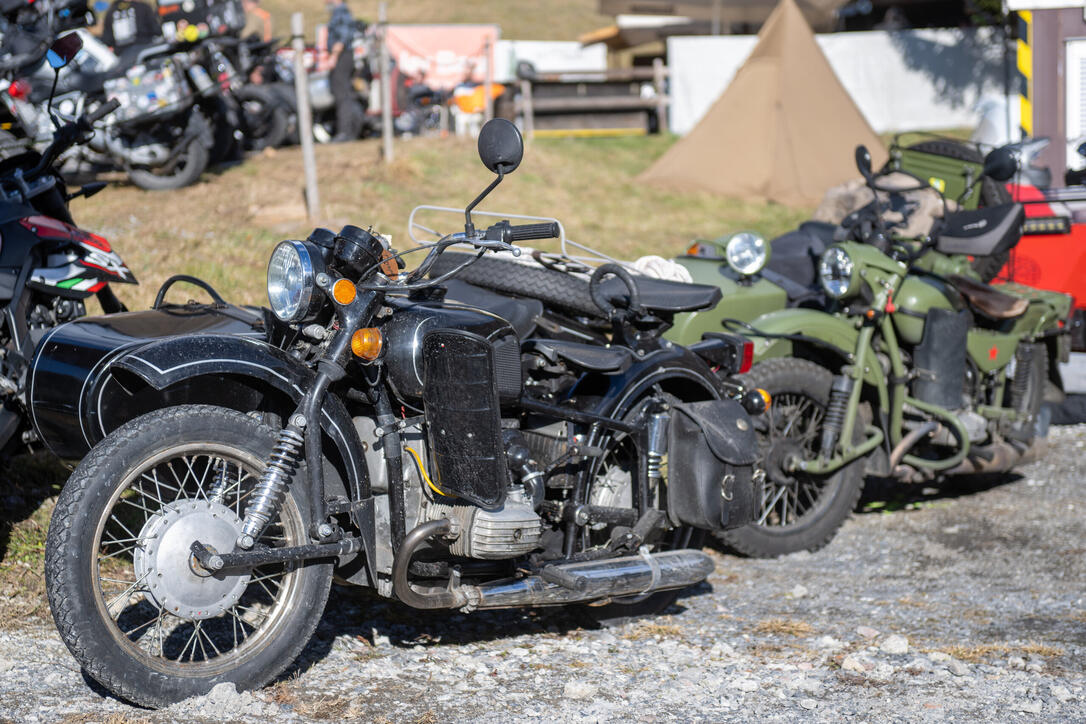 Winter Motorradtreffen in Triesenberg