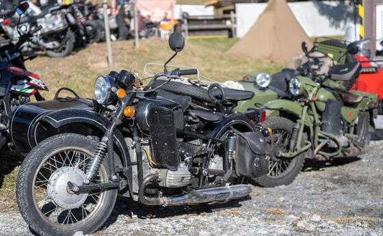 Winter Motorradtreffen in Triesenberg