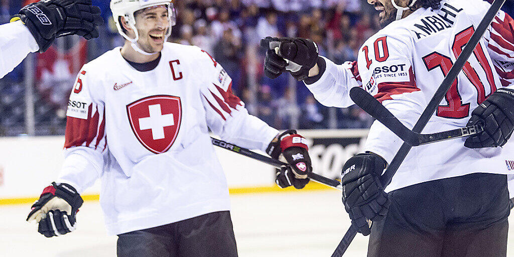 Das "C" auf der Brust: Raphael Diaz hätte das Schweizer Nationalteam an der Heim-WM in Zürich und Lausanne als Captain angeführt