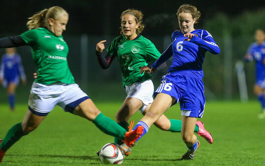 Fussball LFV U19 Frauenfussball Liechtenstein - St.Gallen-Staad