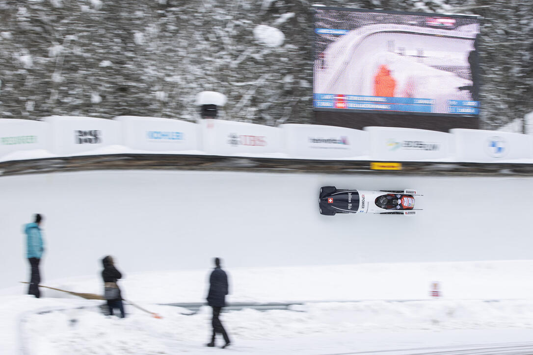 Junioren-WM 2er Bob in St. Moritz