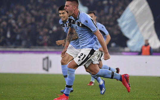 Sergej Milinkovic-Savic erzielte den Siegtreffer im Spitzenspiel der Serie A
